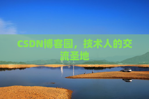 CSDN博客园，技术人的交流圣地